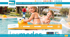 Desktop Screenshot of campinglesmedes.com